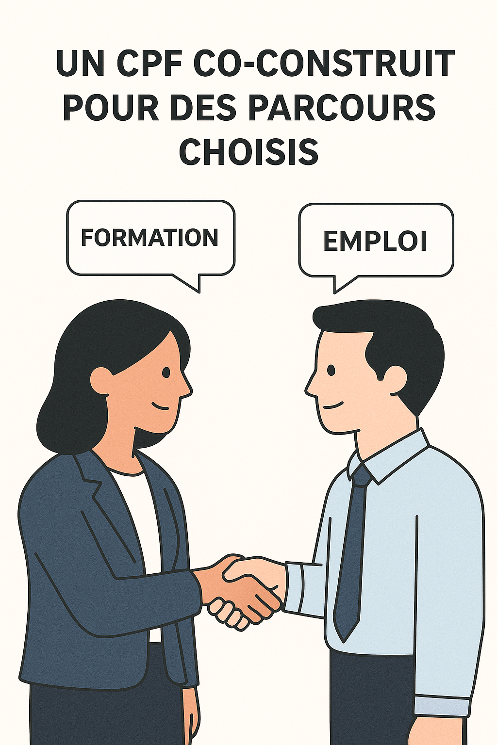 Un CPF co-construit pour des parcours choisis